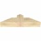 Ekena Millwork Portland Rough Sawn Timber Gable Bracket, Douglas Fir, 36"W x 10"H x 6"D x 6"F, 7/12 Pitch GBW036X10X0606POR00RDF - alternate 5